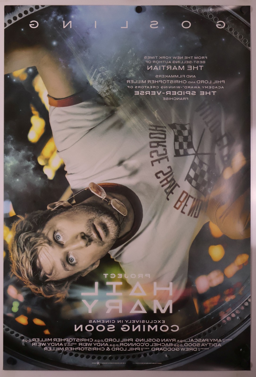 Project Hail Mary original DS movie poster 27x40 D/S 2026 Ryan Gosling MINT INTL