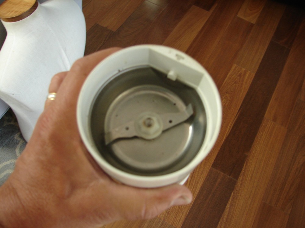 Braun KSM-2 Coffee Grinder - Off White
