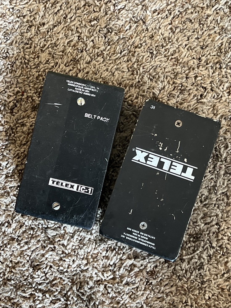 Telex IC-1 Wired 2 Way Studio Intercom Belt pack