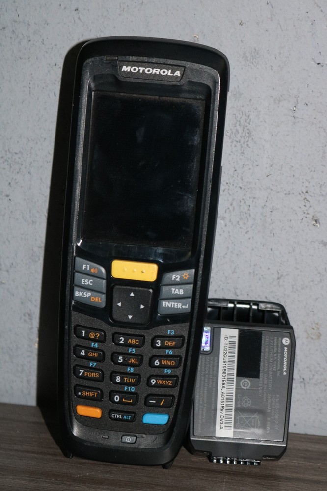 Zebra Motorola MC2180 MC2180-MS01E0A Barcode Scanner Mobile Computer w/ Battery