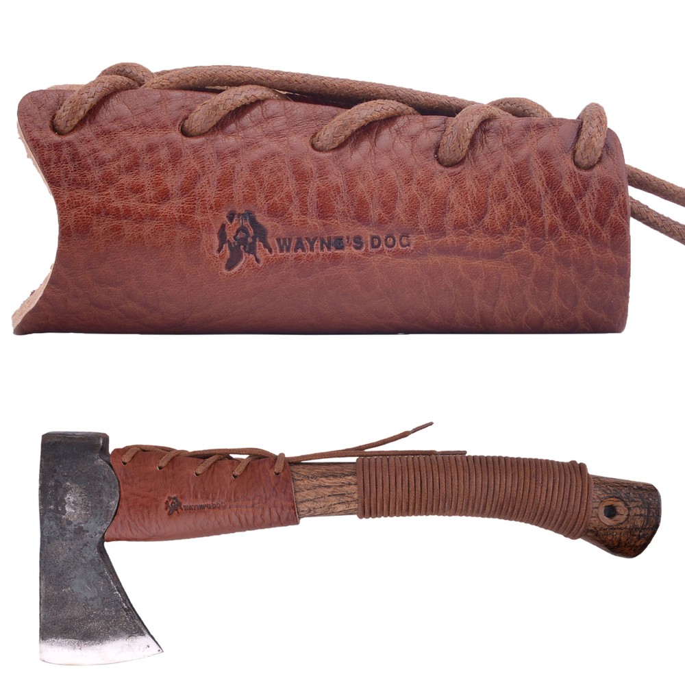 Leather Axe Handle Protecteror Handle Guard Holster Covers With Handle String