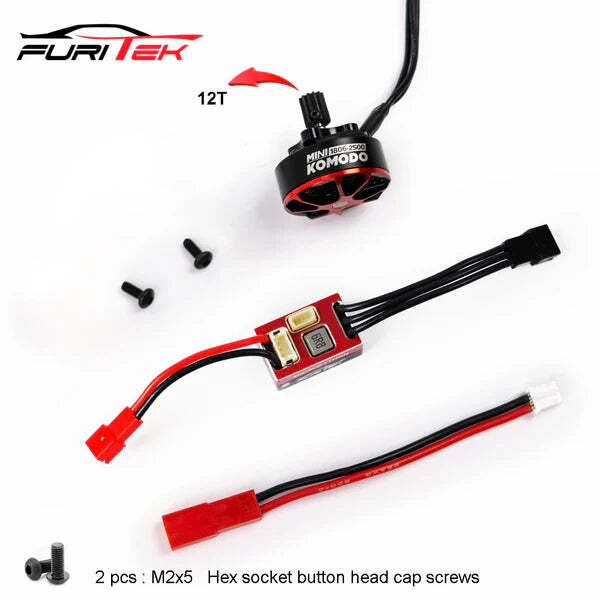 Furitek MicroSilk 2025 Brushless Power System Combo for RedCat Ascent-18
