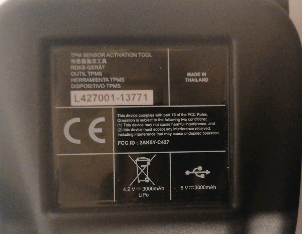 tpms programming tool Activation Tool