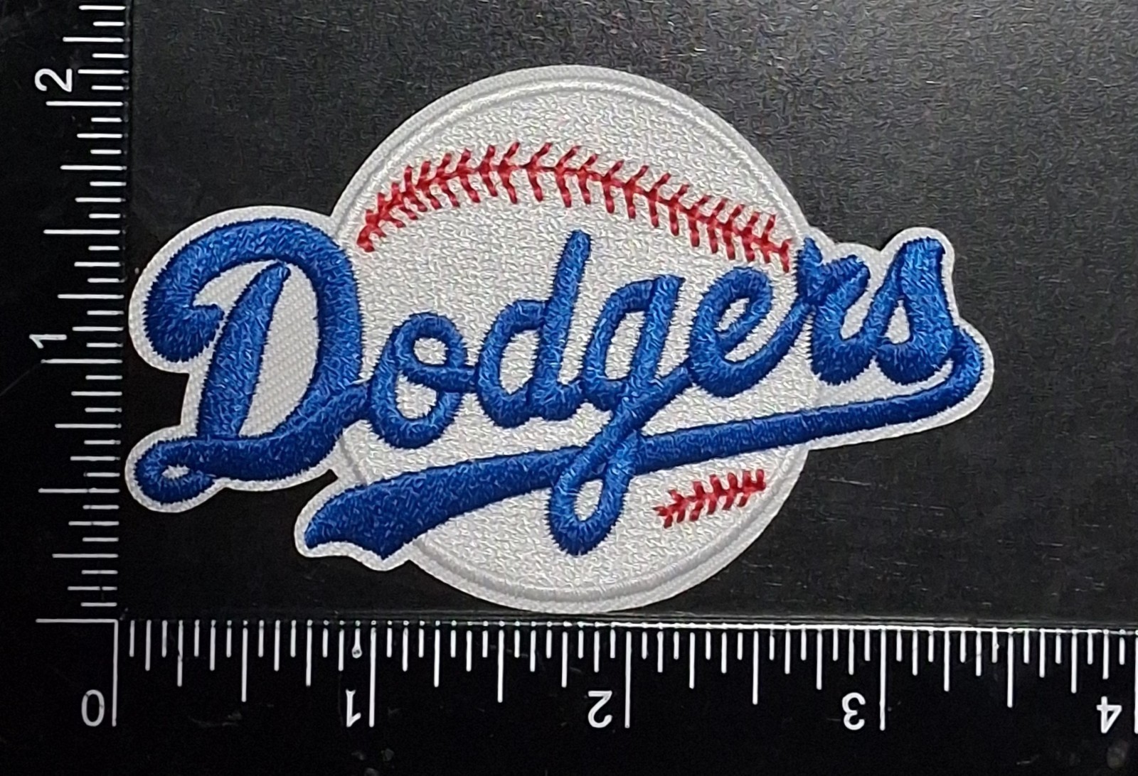 LOS ANGELES DODGERS IRON ON PATCH 01