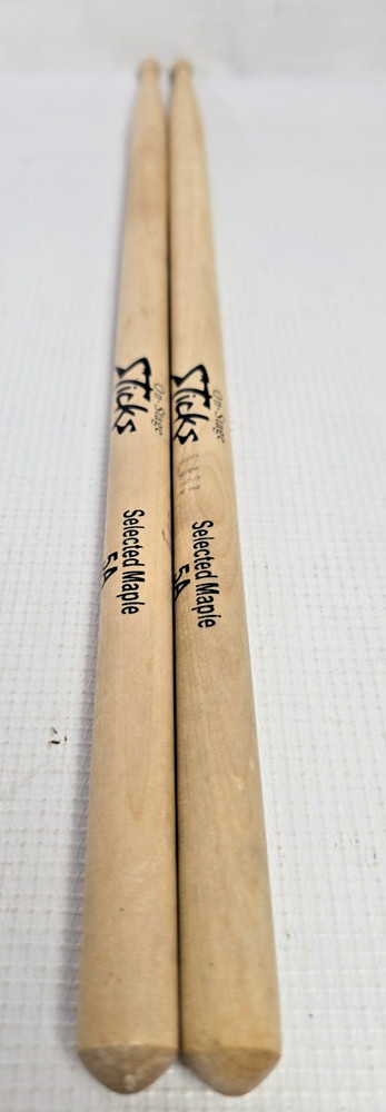 On-Stage Stands 5A Nylon Tip Maple Drumsticks