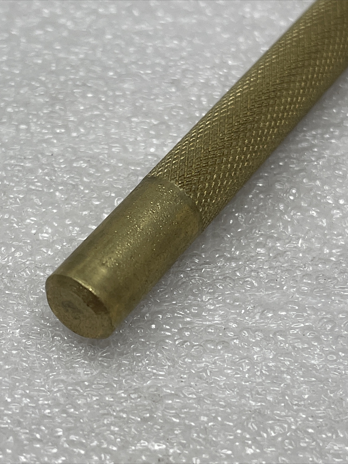 SK Tools 3/8” Brass Drift Punch, 6312, Knurled Shank, 6” Long, USA Made, New