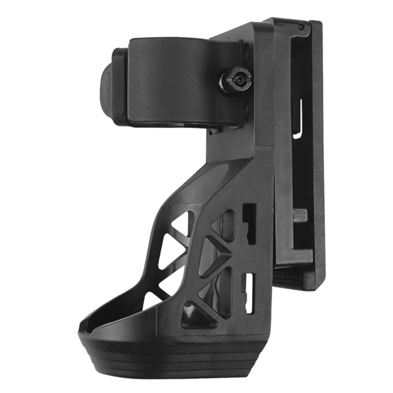 Tactic Flashlight Holsters Rotatable Lever Side Lock Quick Torch