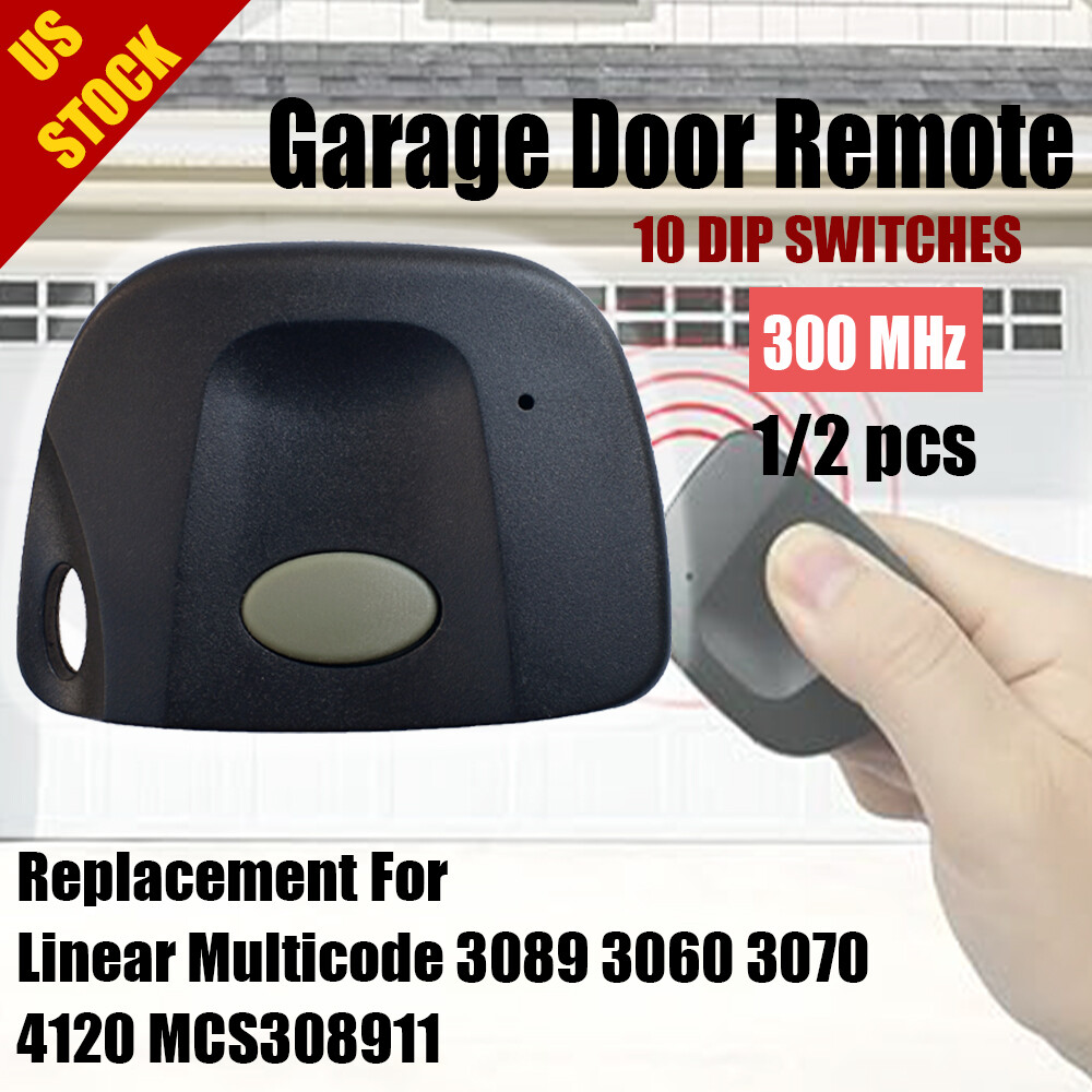10DIP Multi-Code 308911 FCC ID EF4 XMULTI-CODE 300MHz Genuine Visor Remote 3089
