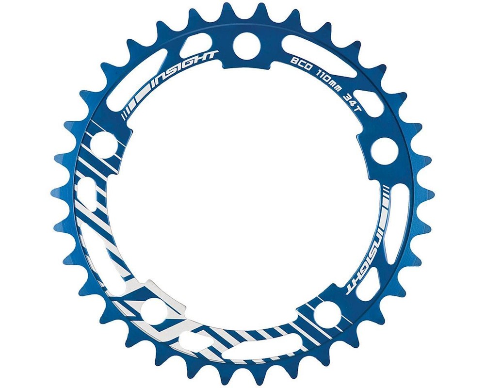 Insight 5-Bolt Chainring (Blue)