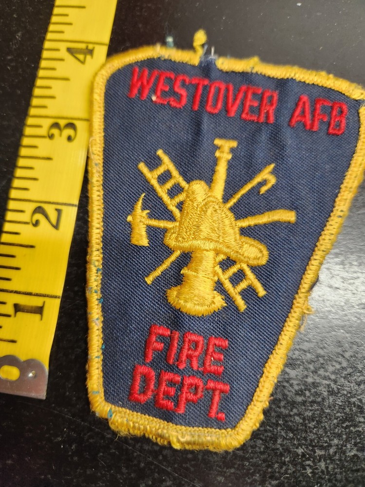Vintage Westover AFB Fire Department Patch