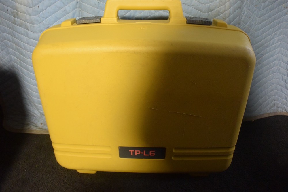Topcon Model TP-L6AV Red Beam Straight Pipe Laser