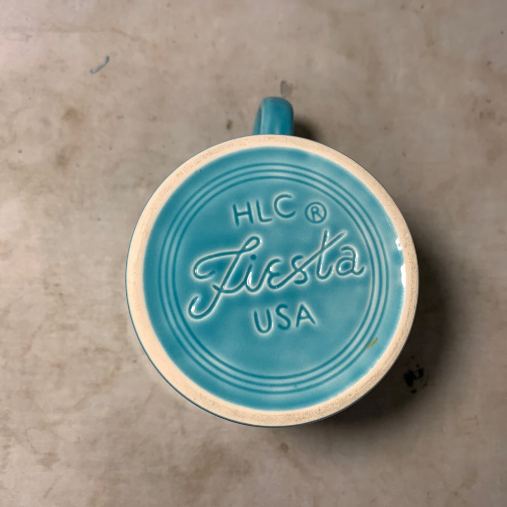 Fiesta Turquoise Mug USA
