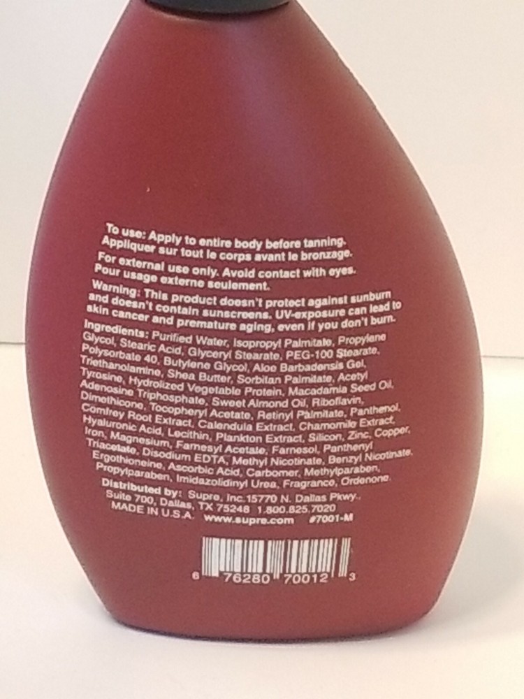 Smoke o2 Tan Maximizer HOT 3oz By Supre' AUTHENTIC