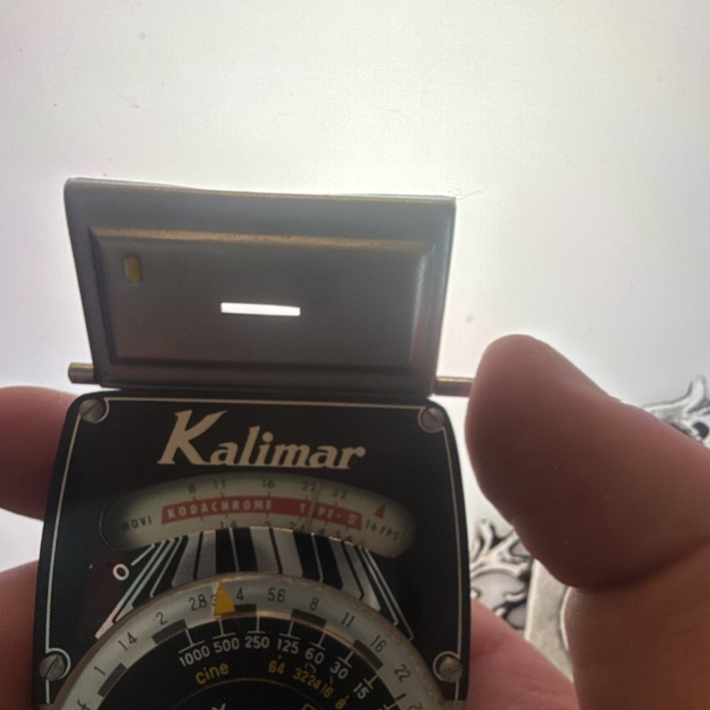 Kalimar Light Value Analog Photography Light Meter Light Value Scale for Camera