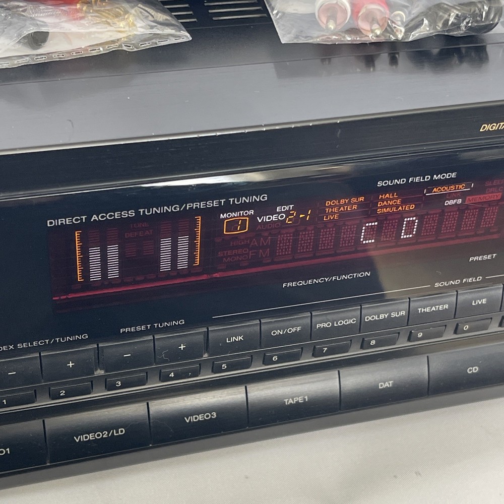 TESTED Sony STR-D911 Digital Sig. Processing Audio/Video Control + REMOTE BUNDLE