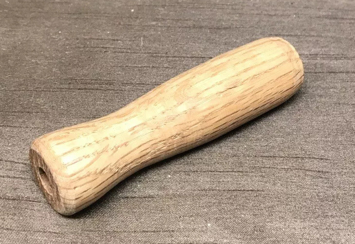 Corn Sheller Replacement 4” Long Hand Crank Handle Hard Wood, Black Hawk