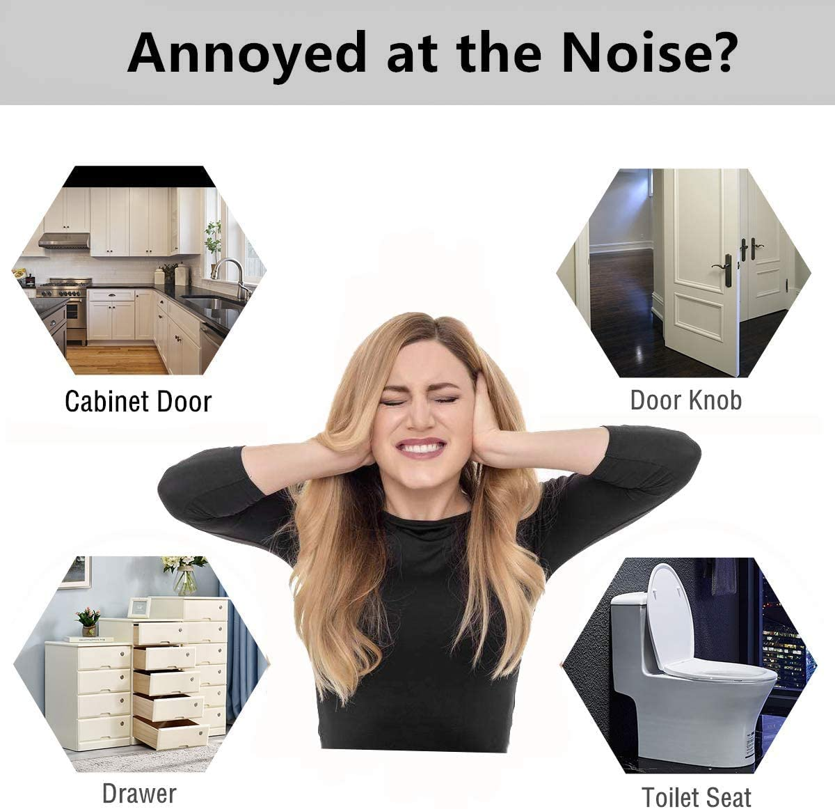 Cabinet Bumpers Tiny Drawer Bumpers Pads Self Adhesive Clear Rubber Dot 200 PCS