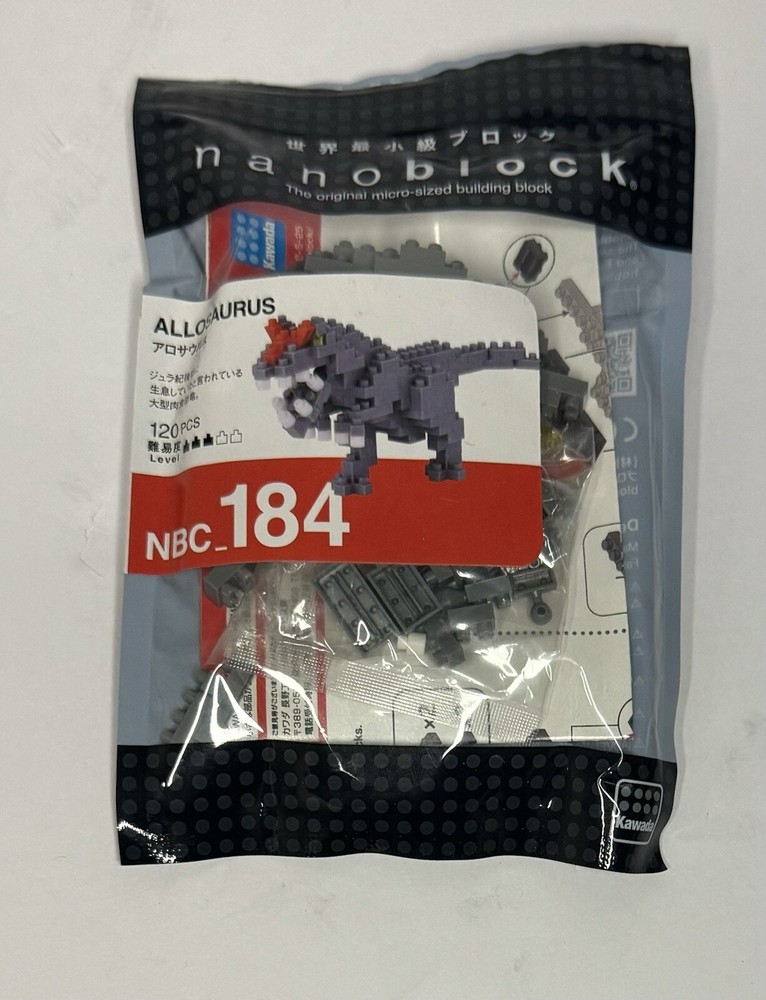 Nanoblock Allosaurus  / T-rex NBC_111
