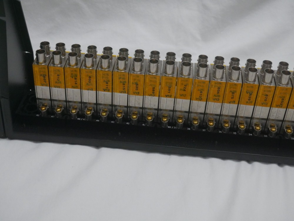 ADC 2RU 2x24 Video Patch Panel PP12224-SVJ-BK