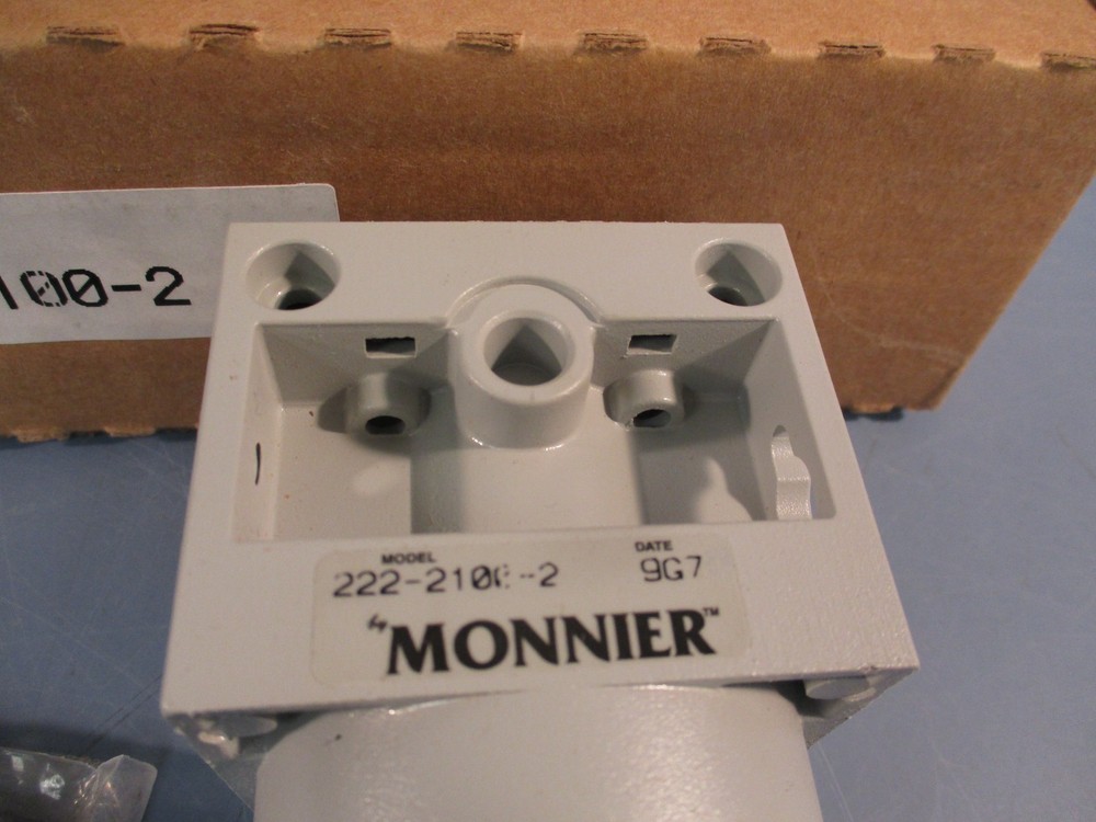 Monnier 222-2100-2 Compressed Air Filter Regulator Combination Unit