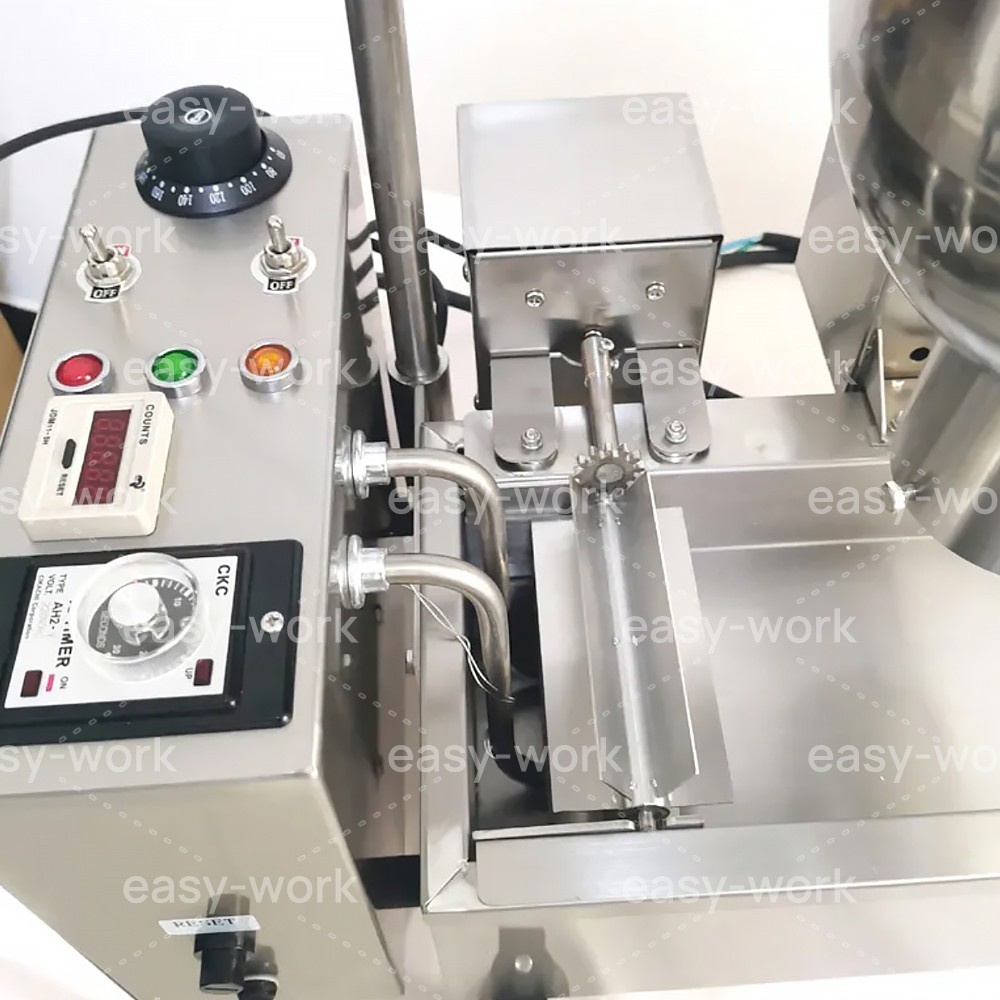 Automatic Donut Making Machine Doughnut Maker Frying Machine With 3 Sets Mold