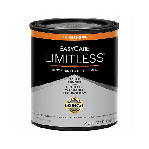 EasyCare LLIEP-QT Limitless Interior Paint & Primer, Pastel Base Eggshell