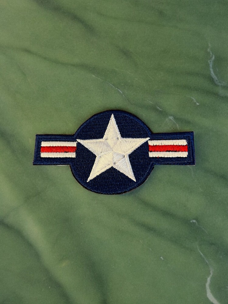 Air Force Roundel Patch 2.14" X 3.85"