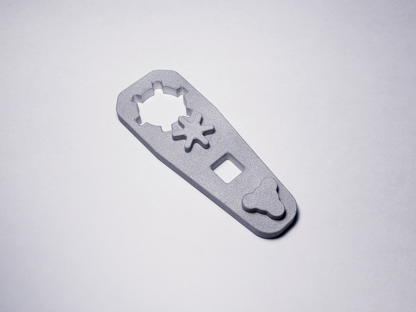 CGS Kraken Mod 9 Nautilus 45 Wrench Tool, Aluminum 3 in 1 Suppressor Tool