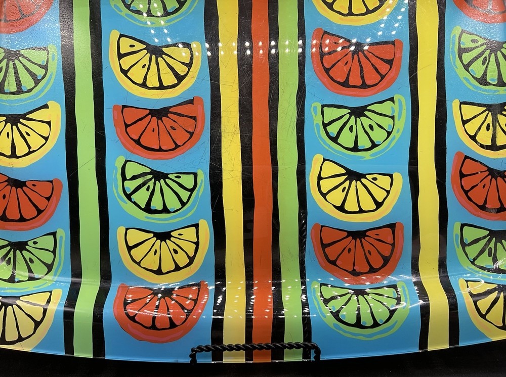 MELAMINE CITRUS SERVING PLATTER