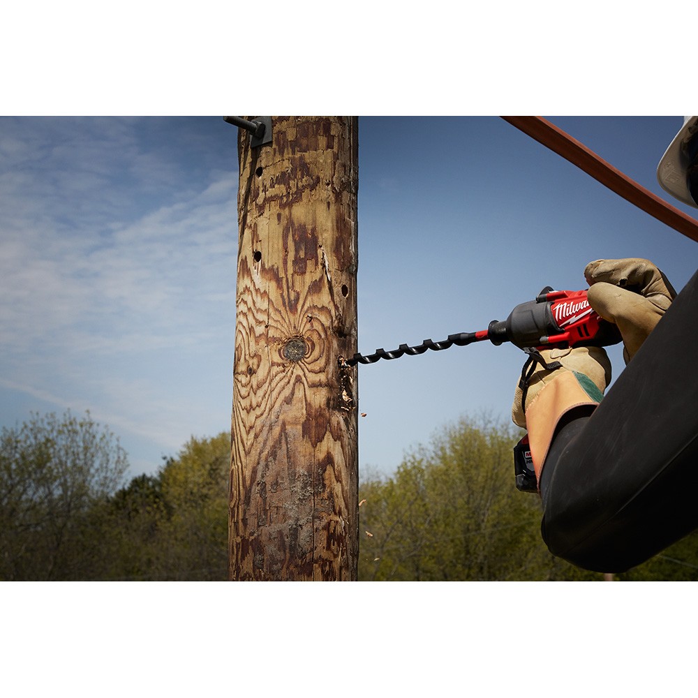 Milwaukee 48-13-6707 13/16" x 18" Shockwave Lineman's Impact Auger Bit