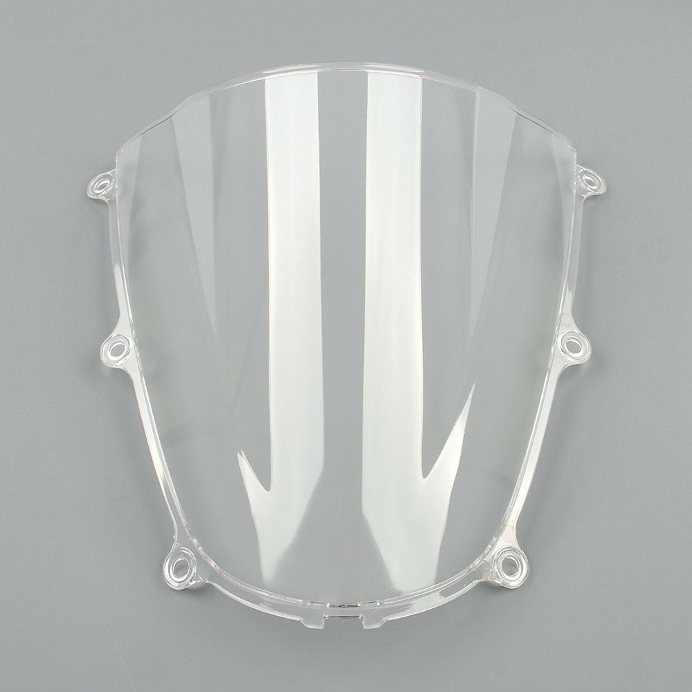 Clear Double Bubble Windshield Shield ABS For Honda CBR600RR 2005-2006