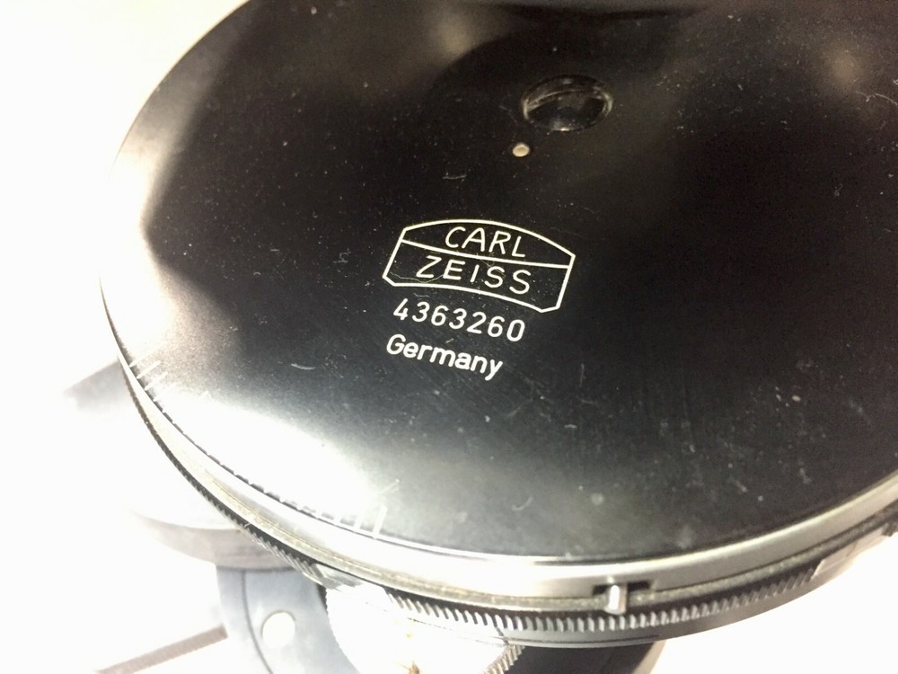 Carl Zeiss Microscope w/ 2 Objectives
