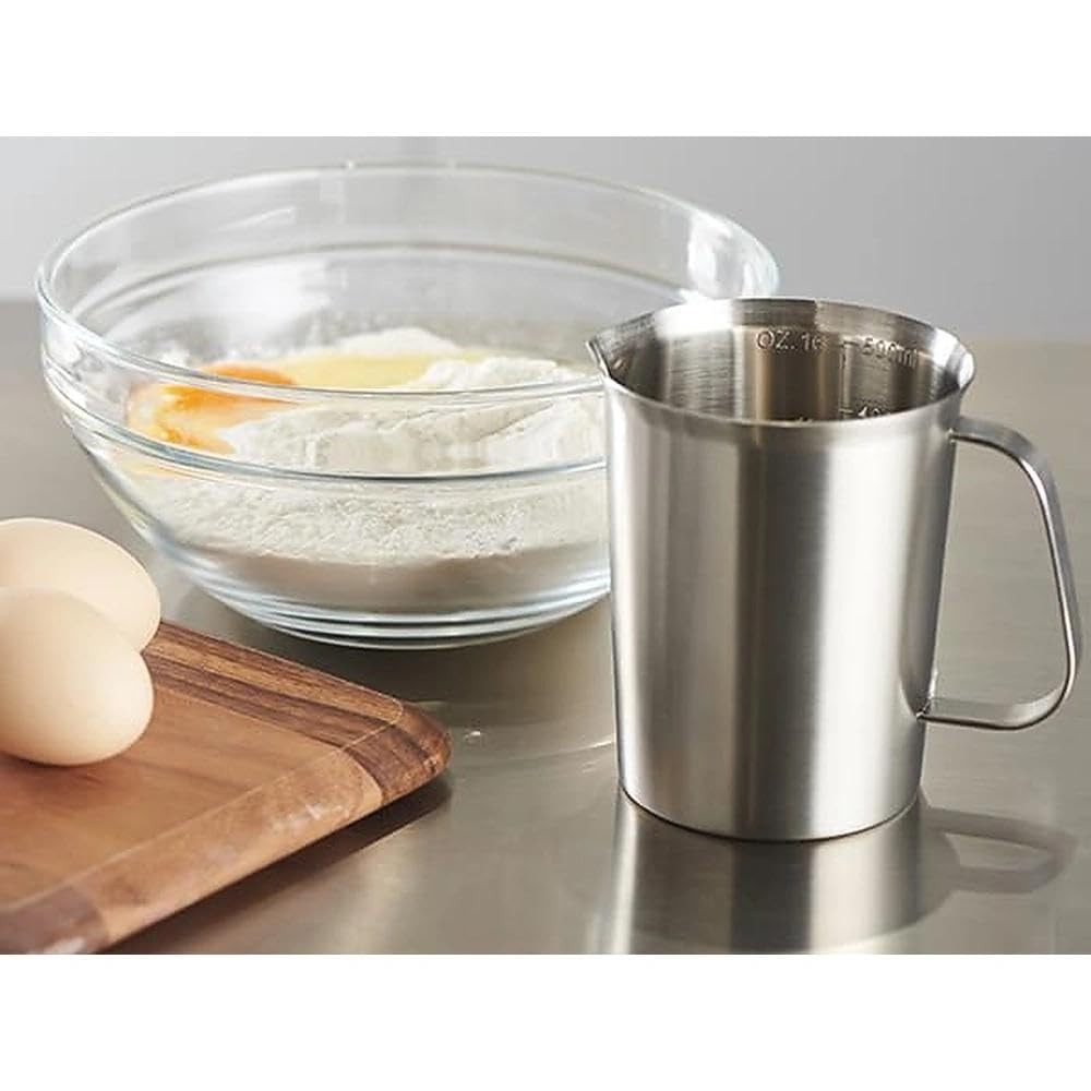 16oz Stainless Measuring Cup Pitcher w Handle