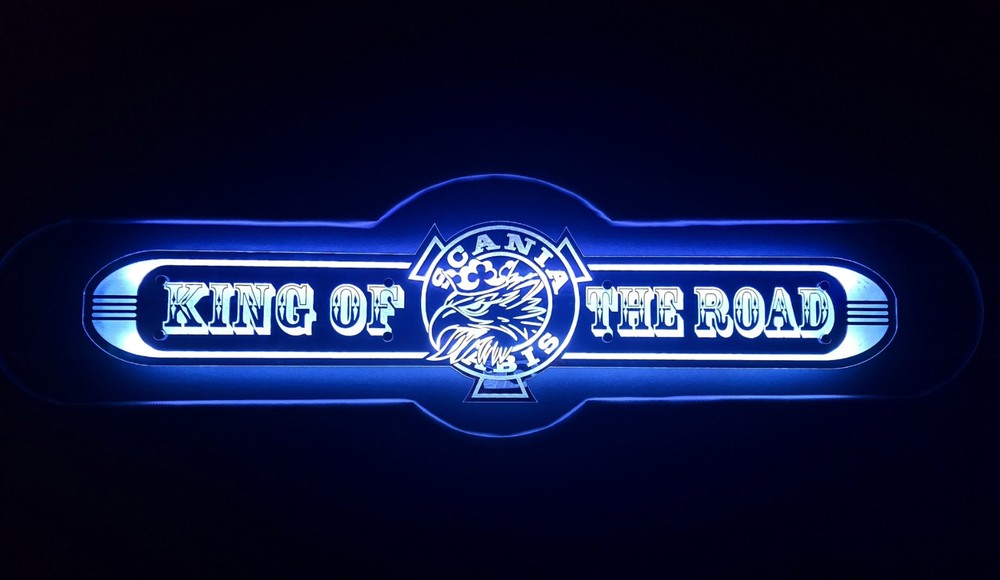 LED Light board with mirror SCANIA VABIS