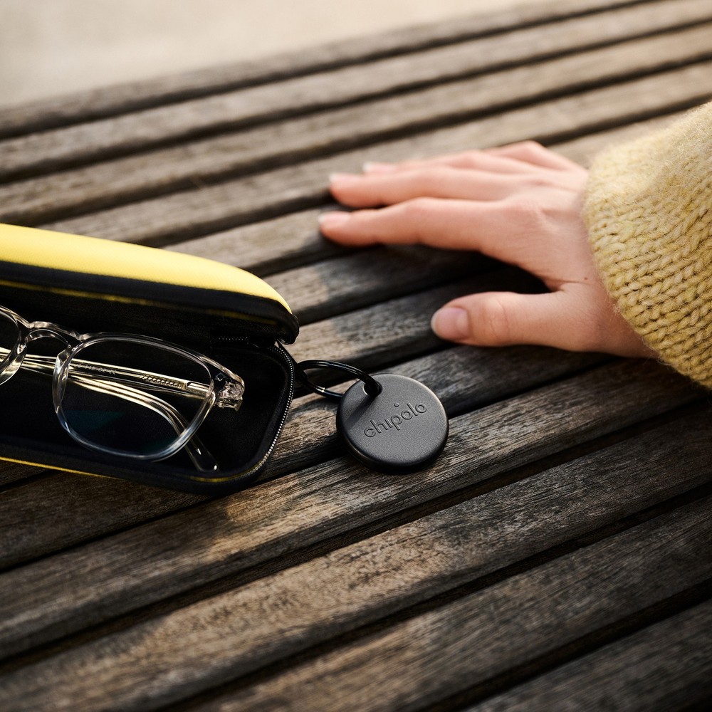 Chipolo® POP Device Tracking Tag (4 Pack; Black)