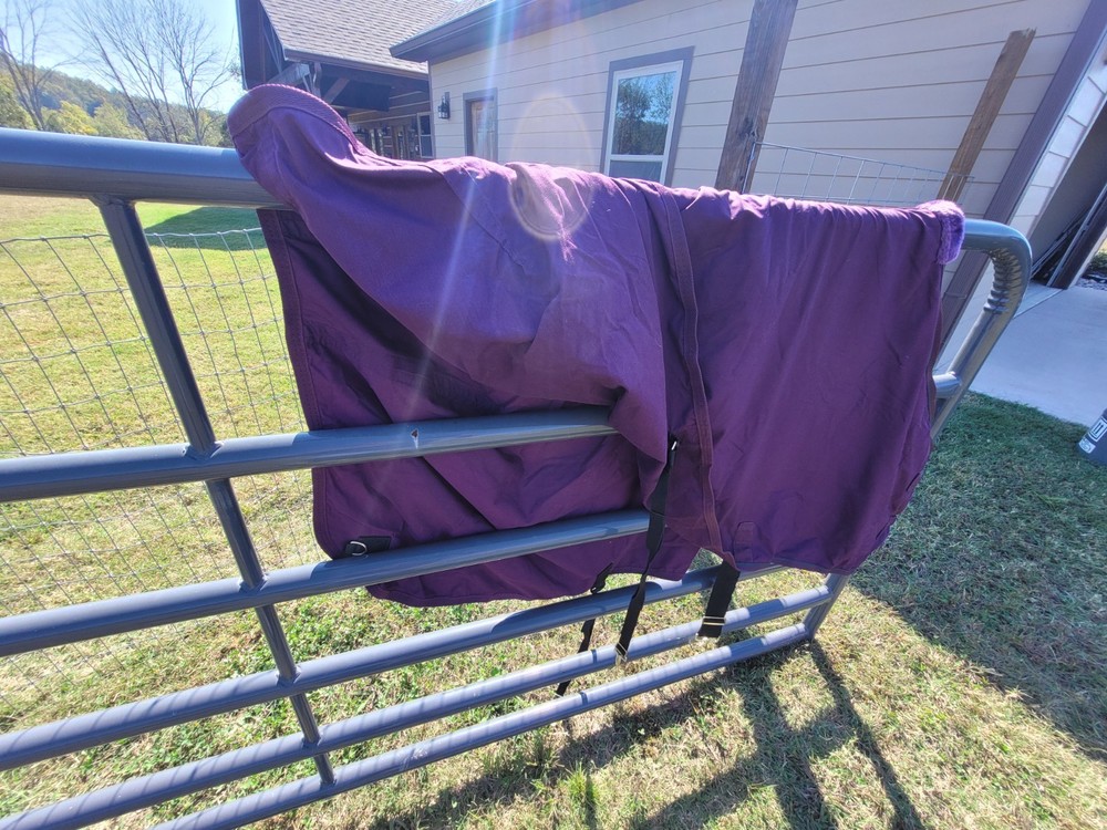 Stateline Tack sheet sz 68 purple used