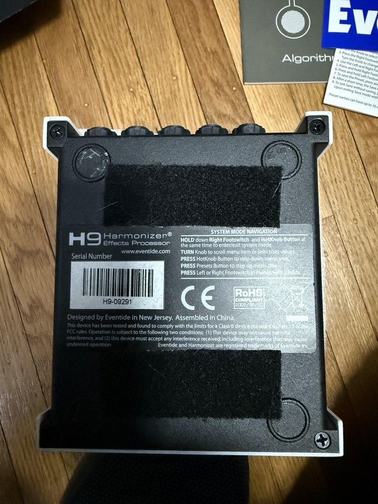 Excellent Eventide H9 Max Harmonizer Multi-Effects Pedal, White