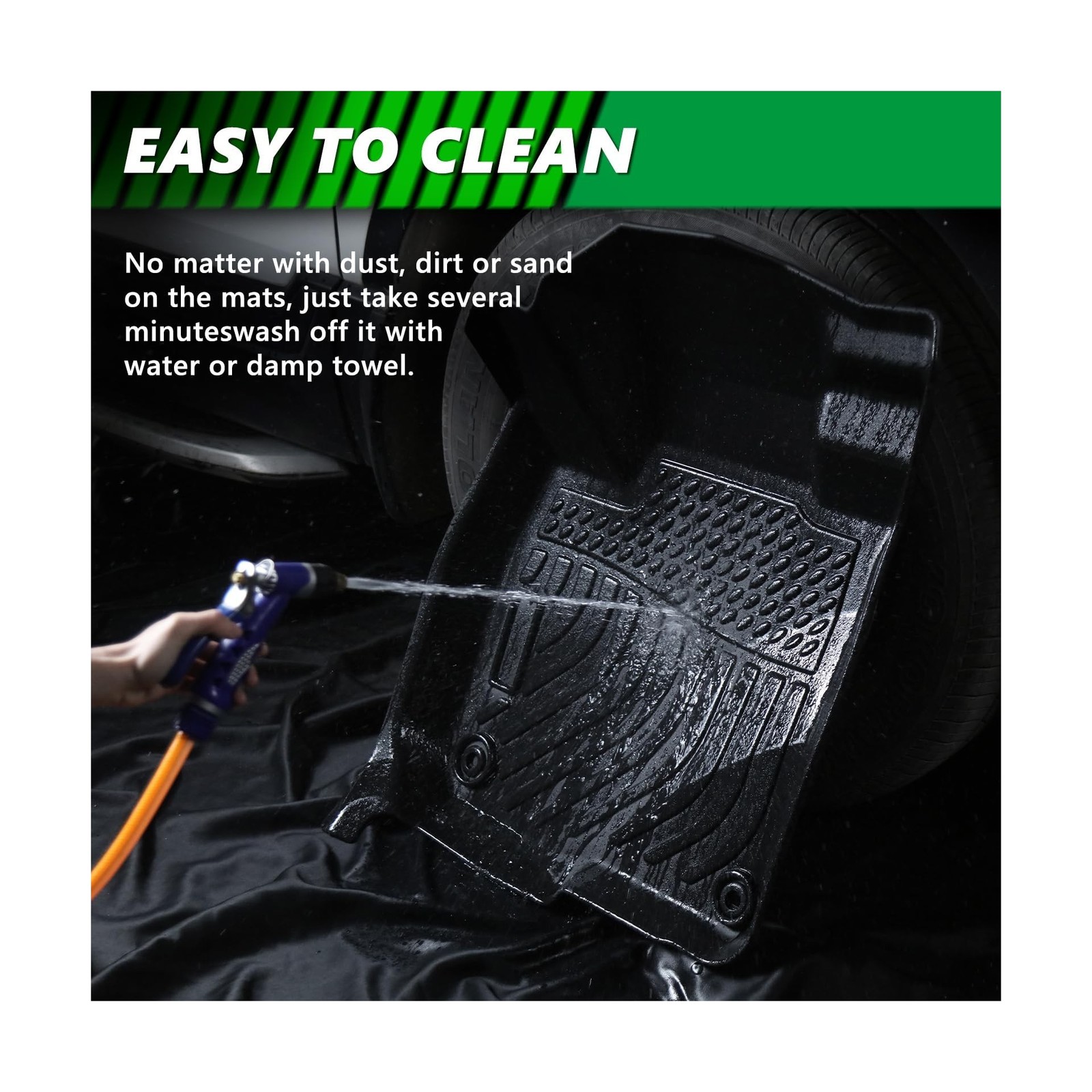 for Buick Enclave Floor Mats 2018-2024,Car Mats for Buick Enclave All Weather...