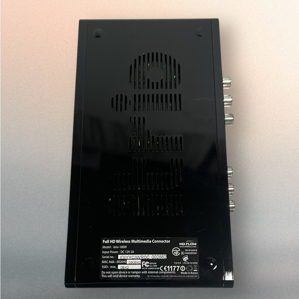 Peerless HDS100 HD Wireless Multimedia Center - Black