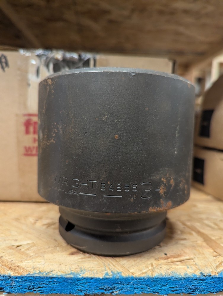 Wright 84856 3-1/2" IMPACT SOCKET 1.5" 1-1/2" DRIVE 6-Point
