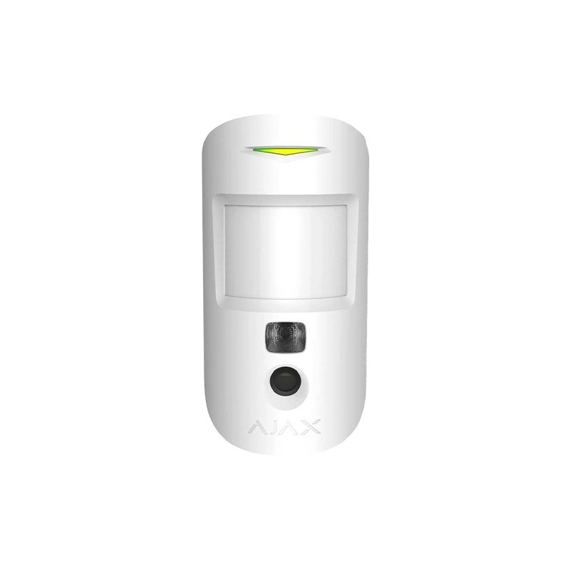Wireless motion detector Ajax MotionCam HDR with camera (White)
