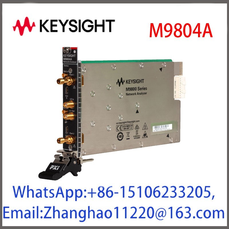 M9804A PXI Vector Network Analyzer, 9 kHz to 20 GHz