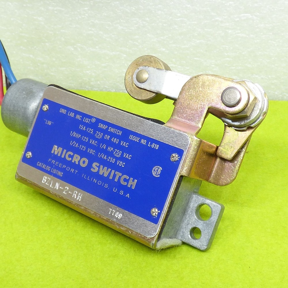Honeywell bzln-2-rh microswitch micro switch
