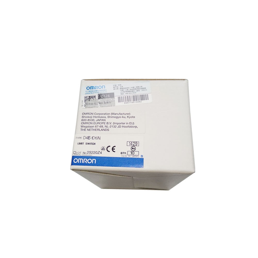 Omron 1X D4E-1A10N D4E-1A20N D4E-1A21N D4E-1B20N D4E-1C20N D4E-1D10N D4E-1D20N