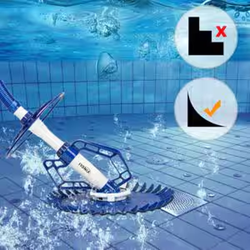 Automatic Suction Pool Vacuum Pool Vacuum Sweep Crawler Sweeper for in Ground Po