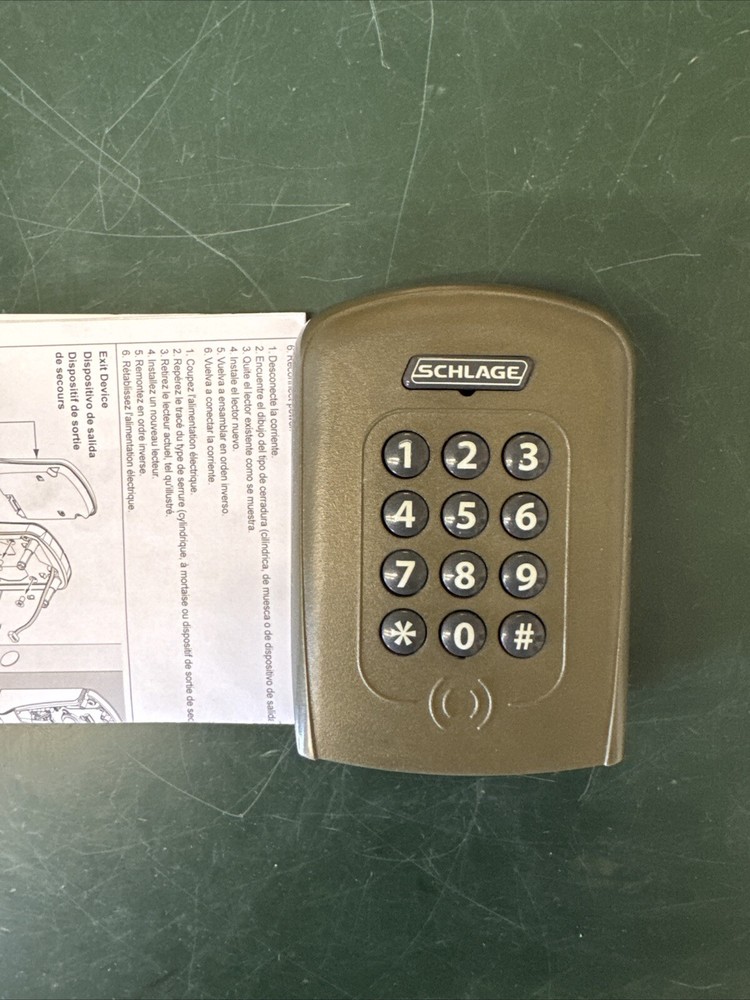 SCHLAGE MTK2-GRY / MTK2GRY Smart Reader Keypad