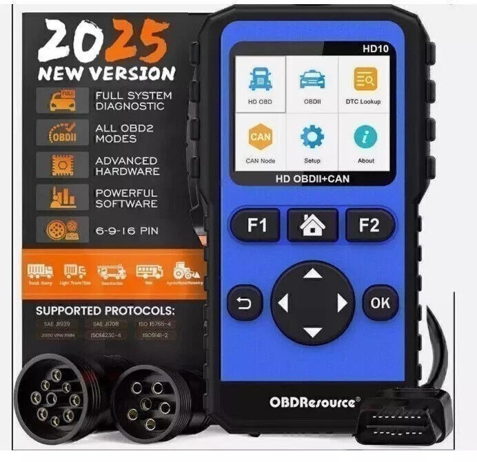 Diesel Code Reader For 96-2016 Peterbilt 389, 379 dump semi truck
