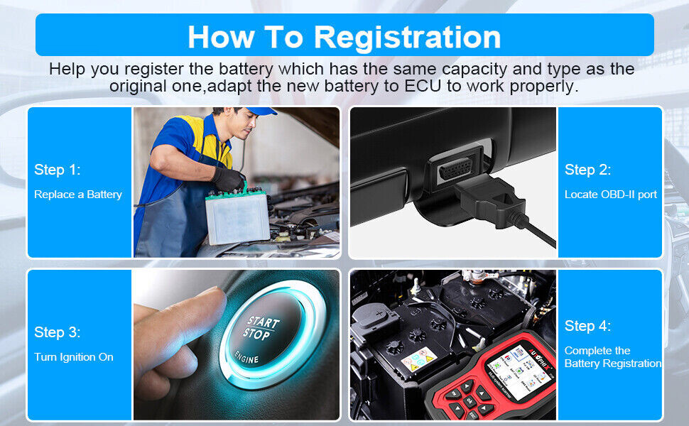 Fit For Ford OBD2 Scanner Full System Code Reader ABS SRS Reset Diagnostic Tool