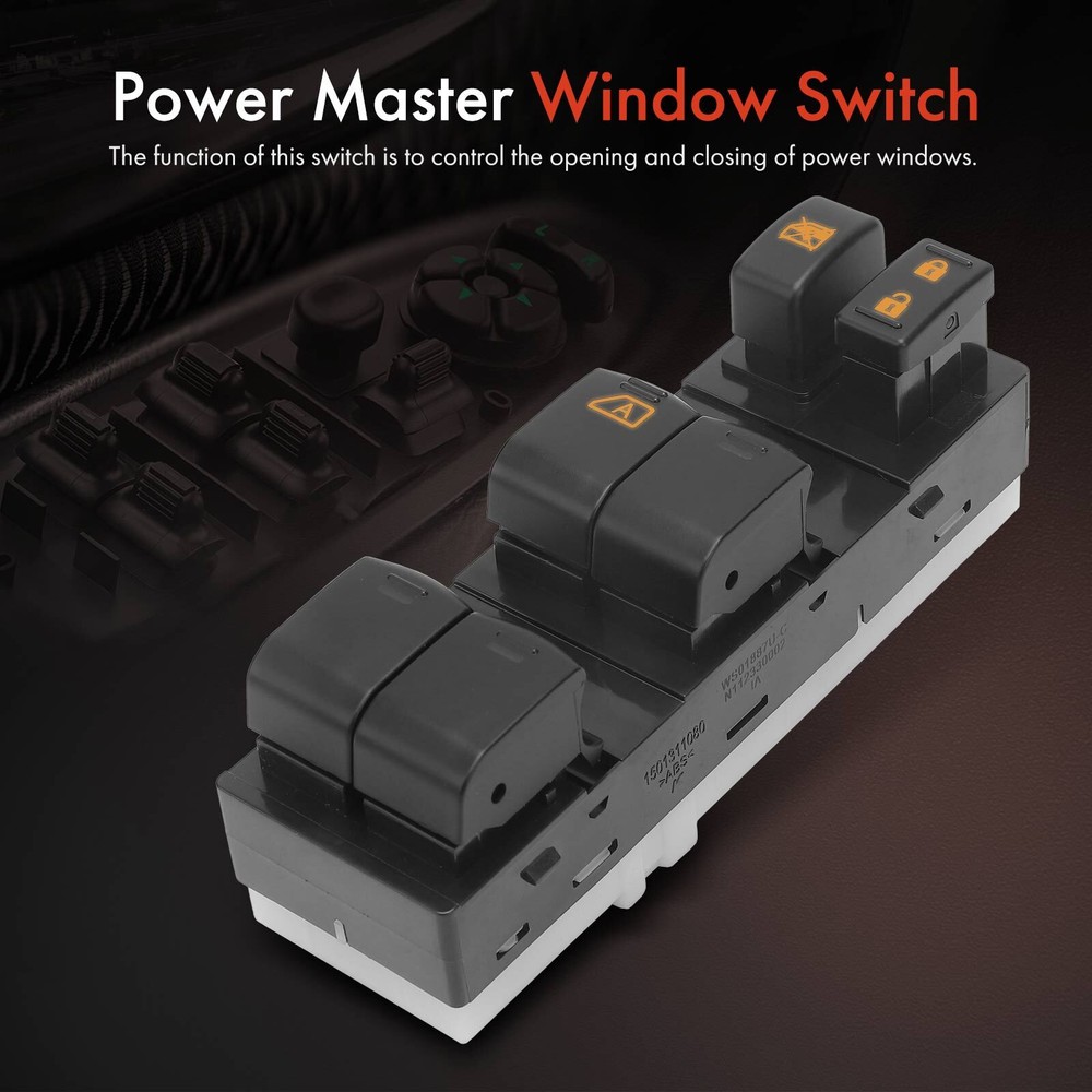 Front Left Power Window Switch for Nissan Rogue 2010-2013 Rogue Select 2014-2015