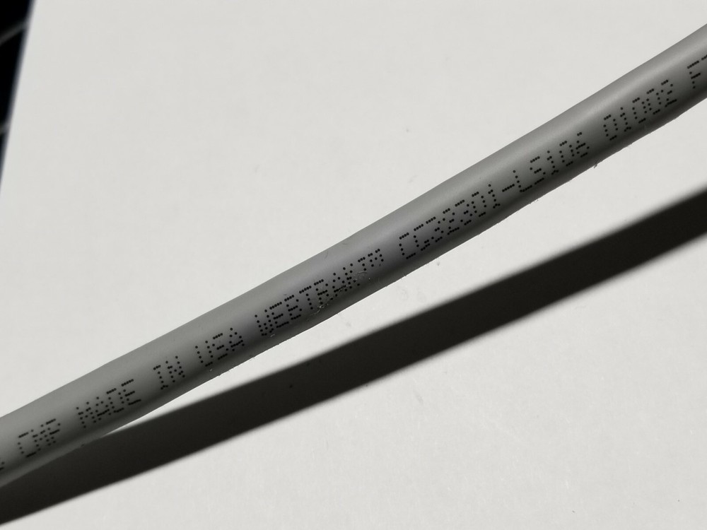 Commscope CS34P 23/4P Cat6 F/UTP WebTrak Plenum Shield Network Cable Gray /100ft